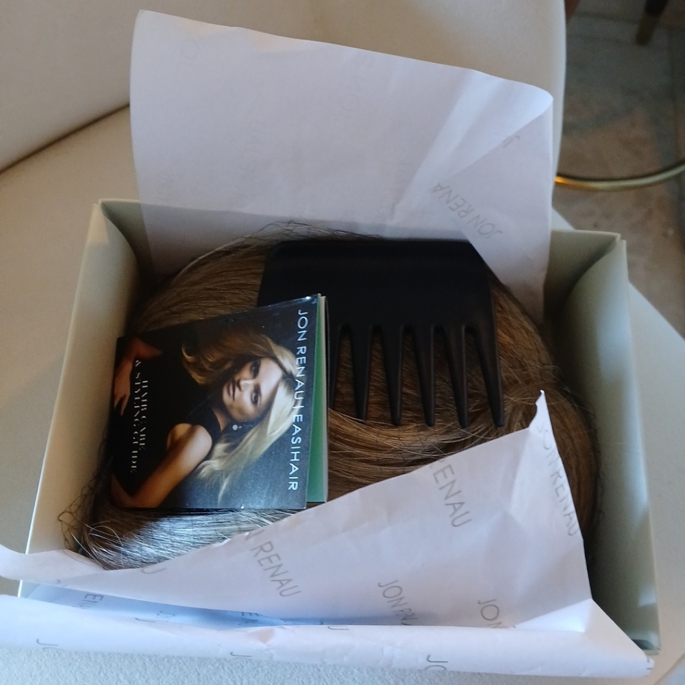 JON RENAU 18" EasiHair Hair Topper In Original Box - Picture 5 of 9